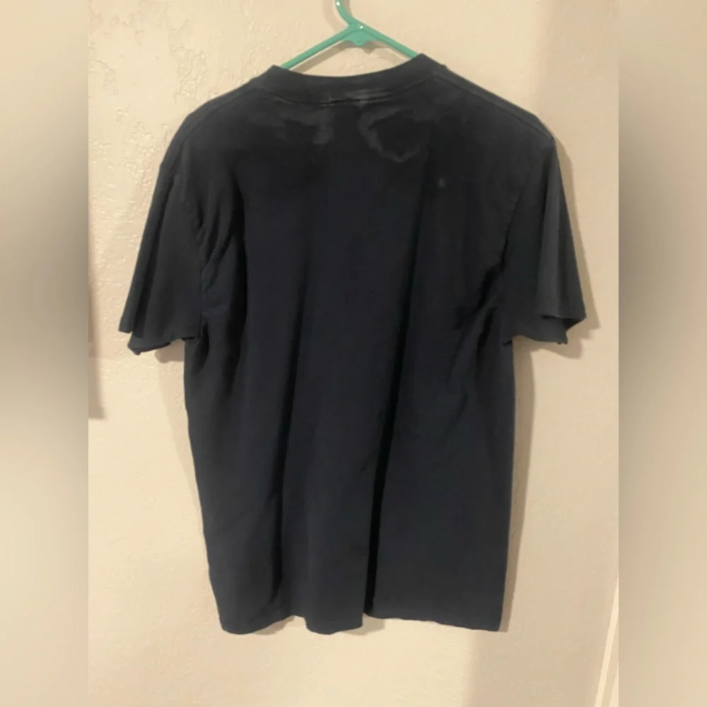 Santa Cruz Navy Blue Fire Shirt Men’s Medium - Picture 3 of 3
